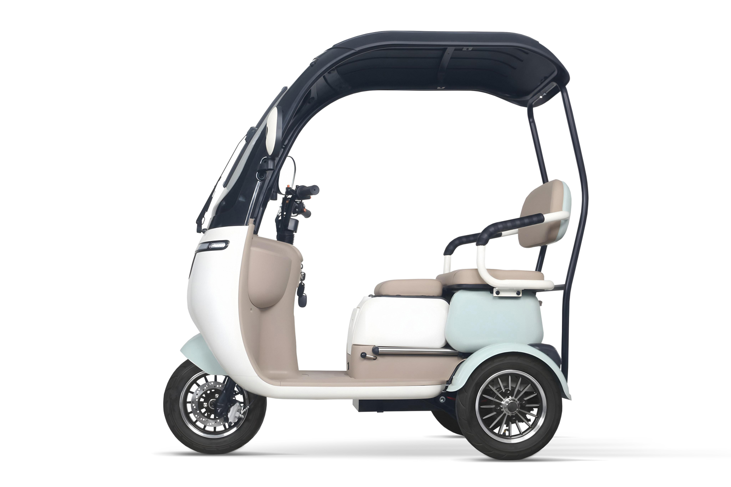 Geco CX2 R110 3-Rad Scooter Elektro-Dreirad mit 25km/h Zulassung – Bild 3