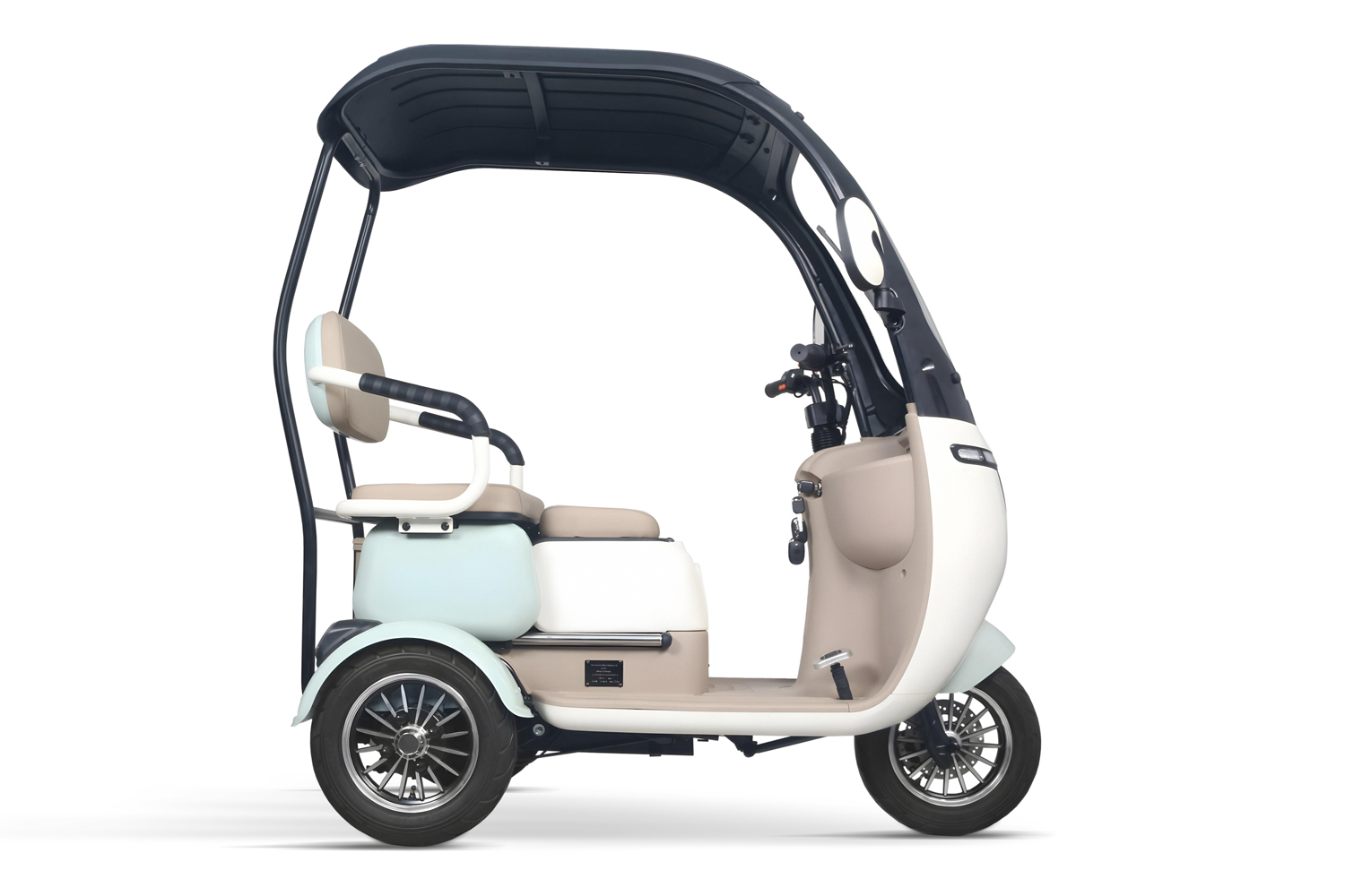 Geco CX2 R110 3-Rad Scooter Elektro-Dreirad mit 25km/h Zulassung – Bild 4