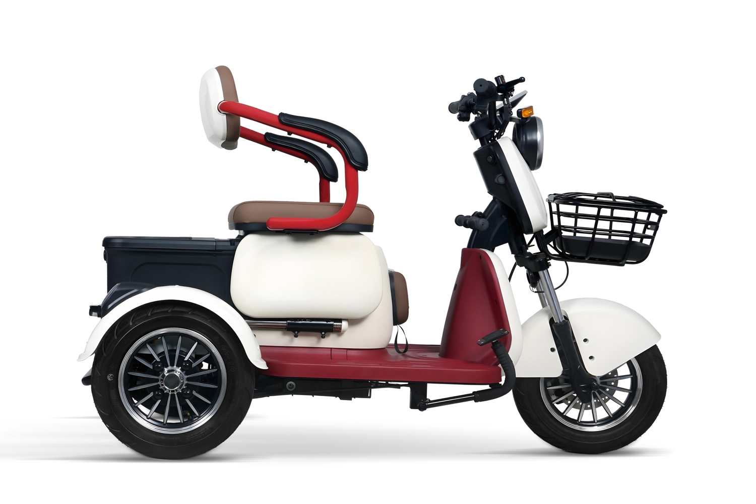 Geco CX2 R110 3-Rad Scooter Elektro-Dreirad mit 25km/h Zulassung – Bild 10