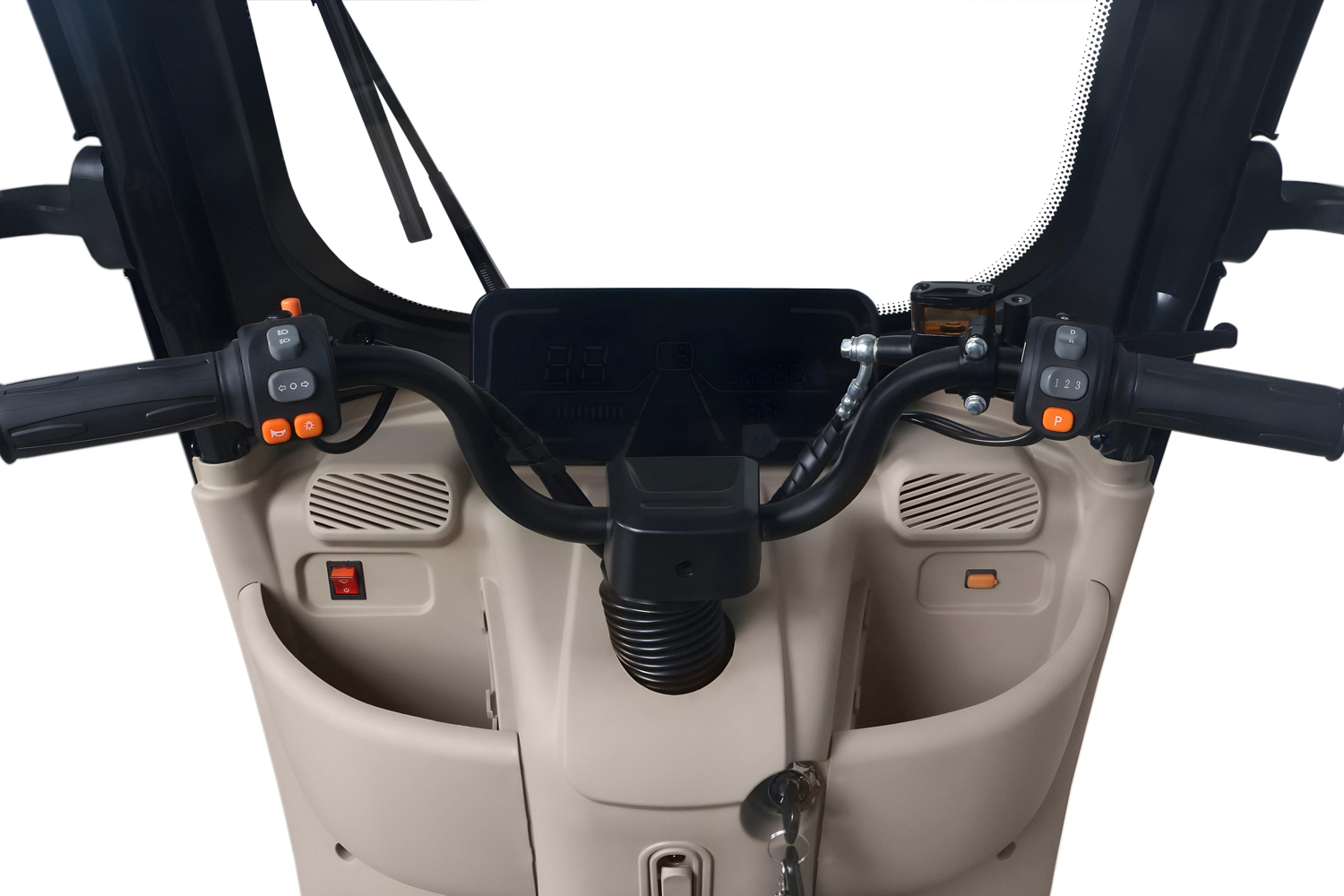 Geco CX2 R110 3-Rad Scooter Elektro-Dreirad mit 25km/h Zulassung – Bild 13