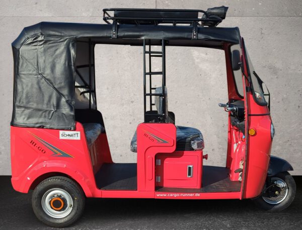 Elektro-Dreirad Cargo Runner Personenrikscha HIGO – Bild 22