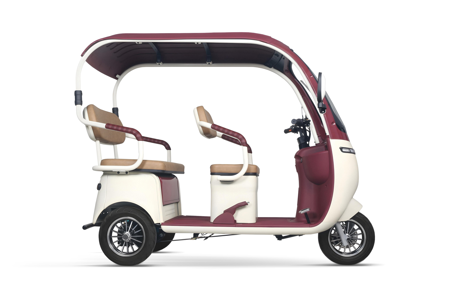 Geco AX3 RD210 3-Rad Scooter Elektro-Dreirad mit 25km/h Zulassung – Bild 3